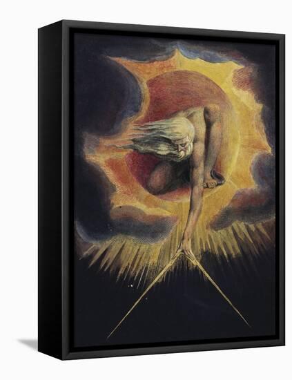 The Ancient of Days, 1794-William Blake-Framed Premier Image Canvas