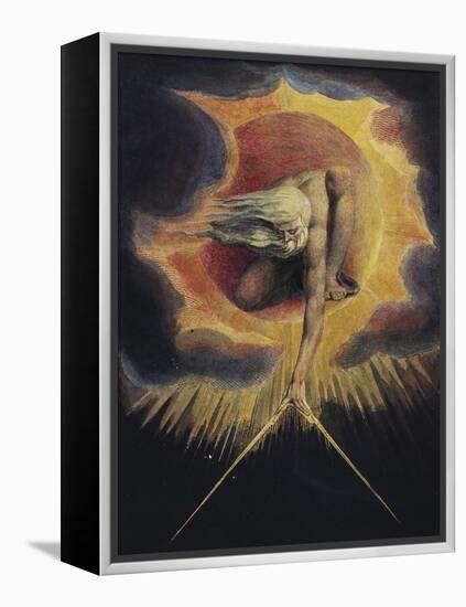 The Ancient of Days, 1794-William Blake-Framed Premier Image Canvas