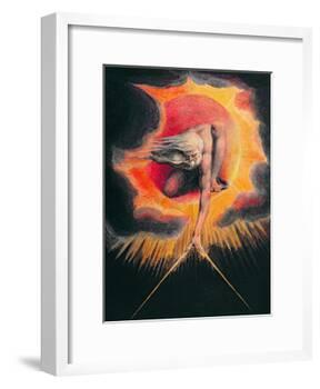 The Ancient of Days-William Blake-Framed Giclee Print