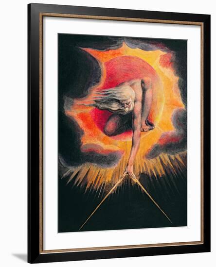 The Ancient of Days-William Blake-Framed Giclee Print