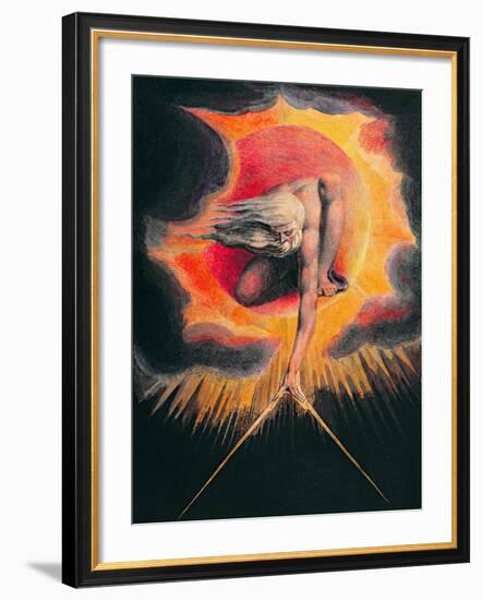 The Ancient of Days-William Blake-Framed Giclee Print