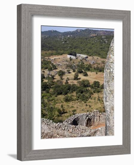 The Ancient Ruins of Great Zimbabwe, UNESCO World Heritage Site, Zimbabwe, Africa-Andrew Mcconnell-Framed Photographic Print