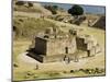 The Ancient Zapotec City of Monte Alban, Near Oaxaca City, Oaxaca, Mexico, North America-Robert Harding-Mounted Photographic Print