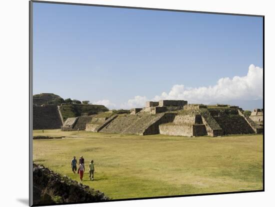 The Ancient Zapotec City of Monte Alban, Unesco World Heritage Site, Near Oaxaca City, Mexico-R H Productions-Mounted Photographic Print