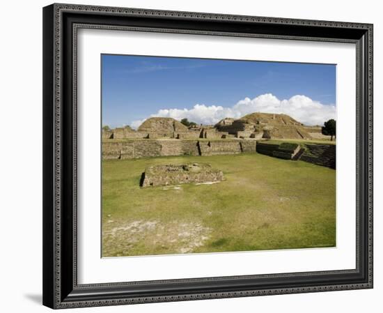 The Ancient Zapotec City of Monte Alban, Unesco World Heritage Site, Near Oaxaca City, Mexico-R H Productions-Framed Photographic Print