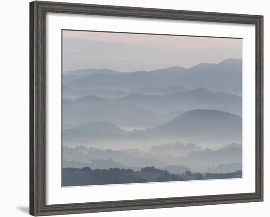 The Andalucian Campagna Near Montellano at Dawn, Andulacia, Spain, Febraury 2008-Niall Benvie-Framed Photographic Print