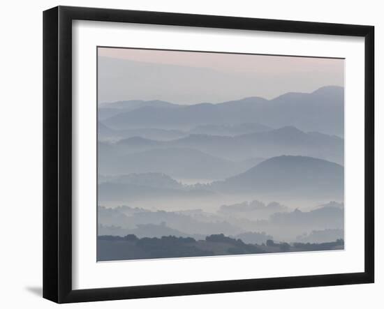 The Andalucian Campagna Near Montellano at Dawn, Andulacia, Spain, Febraury 2008-Niall Benvie-Framed Photographic Print