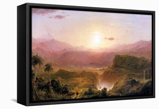 The Andes of Ecuador, c.1876-Frederic Edwin Church-Framed Premier Image Canvas