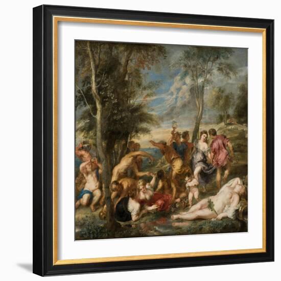 The Andrians, C.1635-Peter Paul Rubens-Framed Giclee Print