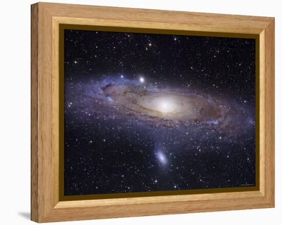 The Andromeda Galaxy-Stocktrek Images-Framed Premier Image Canvas