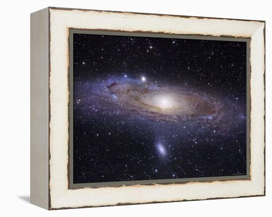 The Andromeda Galaxy-Stocktrek Images-Framed Premier Image Canvas