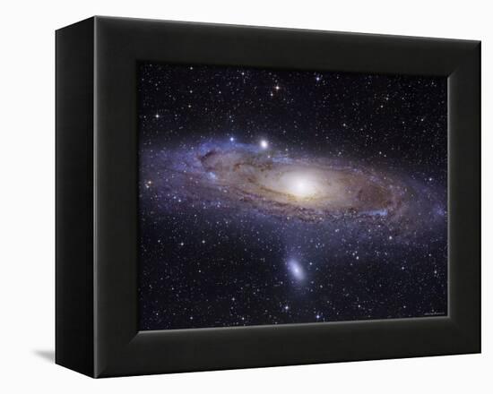 The Andromeda Galaxy-Stocktrek Images-Framed Premier Image Canvas