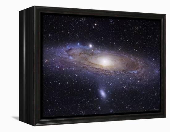 The Andromeda Galaxy-Stocktrek Images-Framed Premier Image Canvas