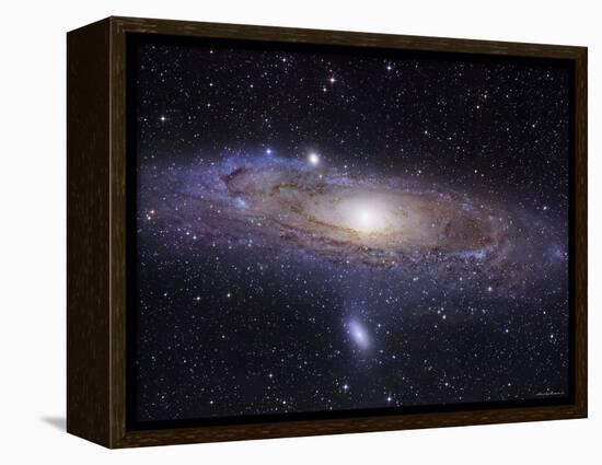 The Andromeda Galaxy-Stocktrek Images-Framed Premier Image Canvas