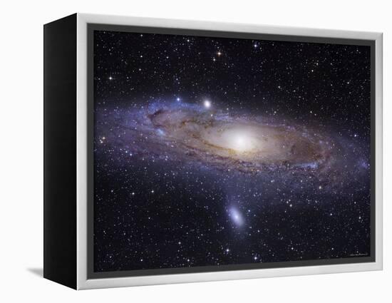 The Andromeda Galaxy-Stocktrek Images-Framed Premier Image Canvas