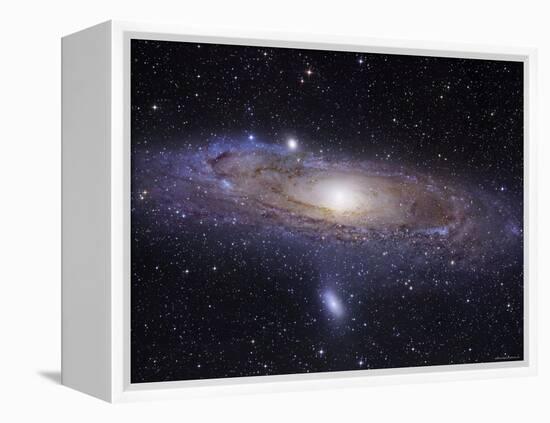 The Andromeda Galaxy-Stocktrek Images-Framed Premier Image Canvas