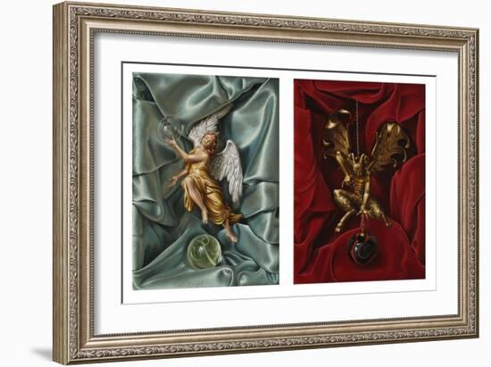 The Angel and Devil, 2007-Miriam Escofet-Framed Giclee Print