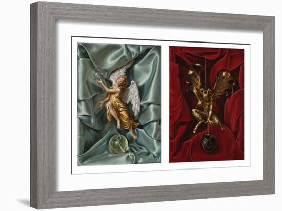 The Angel and Devil, 2007-Miriam Escofet-Framed Giclee Print