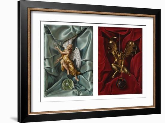 The Angel and Devil, 2007-Miriam Escofet-Framed Giclee Print