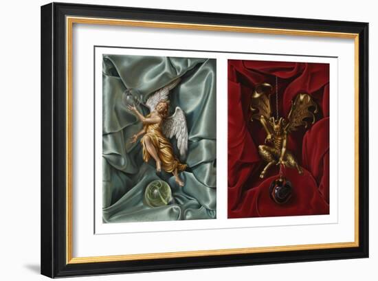 The Angel and Devil, 2007-Miriam Escofet-Framed Giclee Print