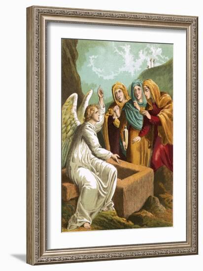 The Angel at the Sepulchre-English-Framed Giclee Print