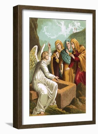 The Angel at the Sepulchre-English-Framed Giclee Print