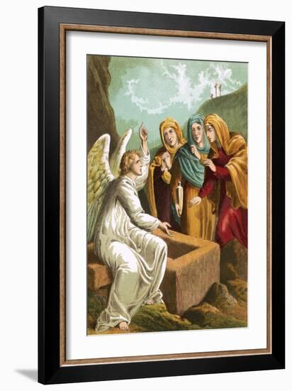 The Angel at the Sepulchre-English-Framed Giclee Print