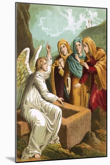 The Angel at the Sepulchre-English-Mounted Giclee Print