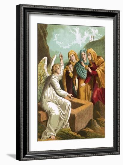 The Angel at the Sepulchre-English-Framed Giclee Print