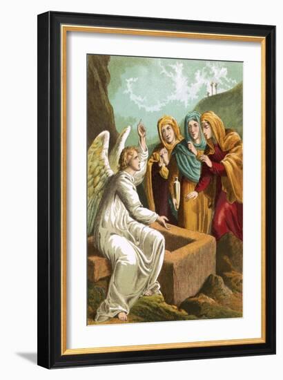 The Angel at the Sepulchre-English-Framed Giclee Print