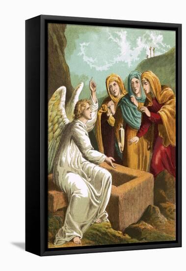 The Angel at the Sepulchre-English-Framed Premier Image Canvas
