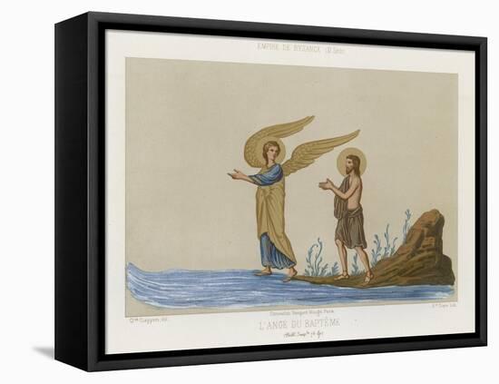 The Angel of Baptism-null-Framed Premier Image Canvas