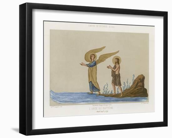 The Angel of Baptism-null-Framed Giclee Print