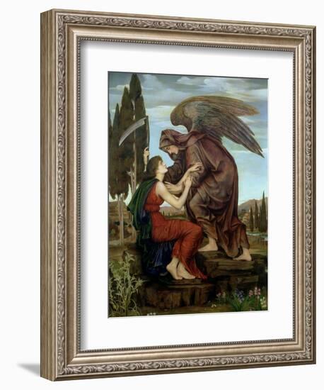 The Angel of Death, 1890-Evelyn De Morgan-Framed Giclee Print