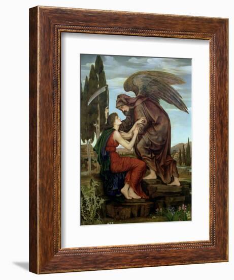 The Angel of Death, 1890-Evelyn De Morgan-Framed Giclee Print