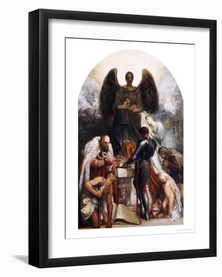 The Angel of Death-George Frederick Watts-Framed Giclee Print