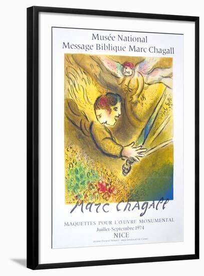 The Angel Of Judgement, 1974-Marc Chagall-Framed Collectable Print