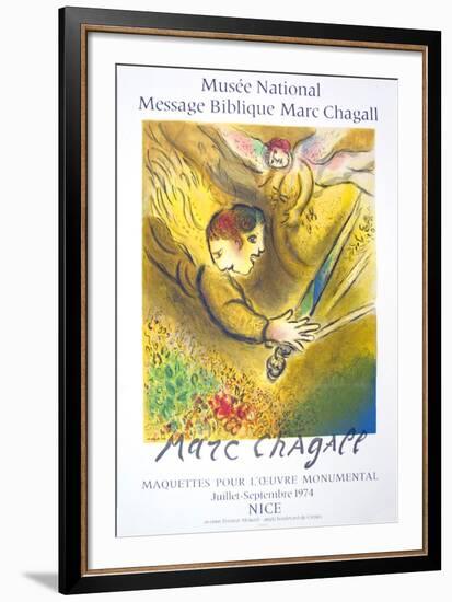 The Angel Of Judgement, 1974-Marc Chagall-Framed Collectable Print