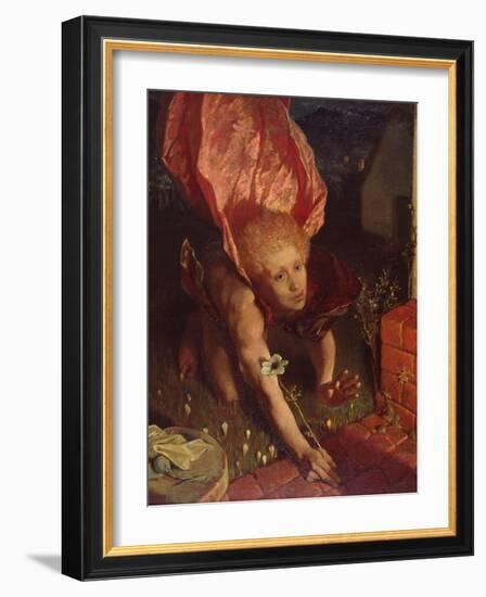 The Angel of the Annunciation, 1925-Glyn Warren Philpot-Framed Giclee Print