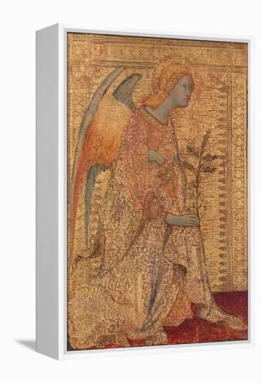 The Angel of the Annunciation, C.1333-Simone Martini-Framed Premier Image Canvas