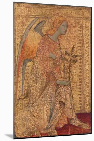 The Angel of the Annunciation, C.1333-Simone Martini-Mounted Giclee Print