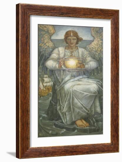 The Angel of the Sea, 1906-Edward Reginald Frampton-Framed Giclee Print