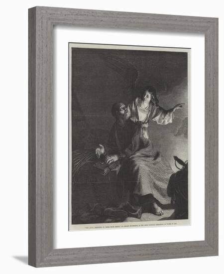 The Angel, Releasing St Peter from Prison-Gerrit van Honthorst-Framed Giclee Print
