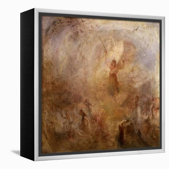 The Angel Standing in the Sun-J. M. W. Turner-Framed Premier Image Canvas