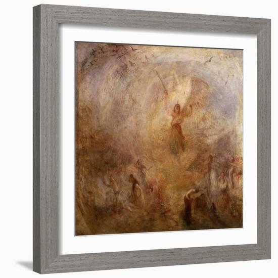 The Angel Standing in the Sun-J. M. W. Turner-Framed Giclee Print