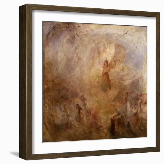 The Angel Standing in the Sun-J. M. W. Turner-Framed Giclee Print