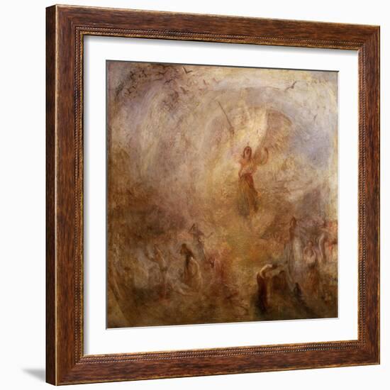 The Angel Standing in the Sun-J. M. W. Turner-Framed Giclee Print