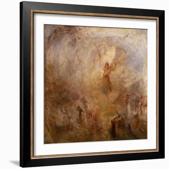 The Angel Standing in the Sun-J. M. W. Turner-Framed Giclee Print