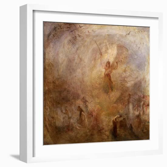 The Angel Standing in the Sun-J. M. W. Turner-Framed Giclee Print