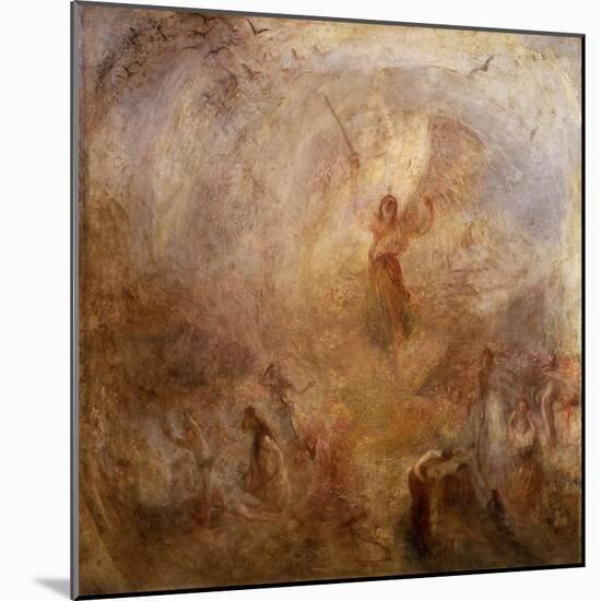 The Angel Standing in the Sun-J. M. W. Turner-Mounted Giclee Print